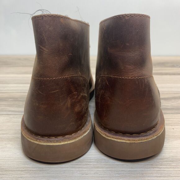 Clarks Men\'s Bushacre 2 Chukka Boot Desert Leather Brown‎ US 11.5 M main image 12